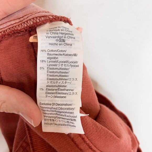 MADEWELL Cali Demi Boot burnt sienna corduroy bootcut pants button fly 3072 - Picture 8 of 12